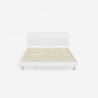 Letto matrimoniale 160x200cm design in legno moderno testata doghe Landeck King Caratteristiche