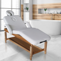 Lettino da massaggio legno fisso multiposizione 225 cm Massage-pro Vendita