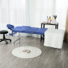 Lettino da Massaggio in Alluminio Pieghevole Portatile 2 Zone 210 cm Shiatsu Modello