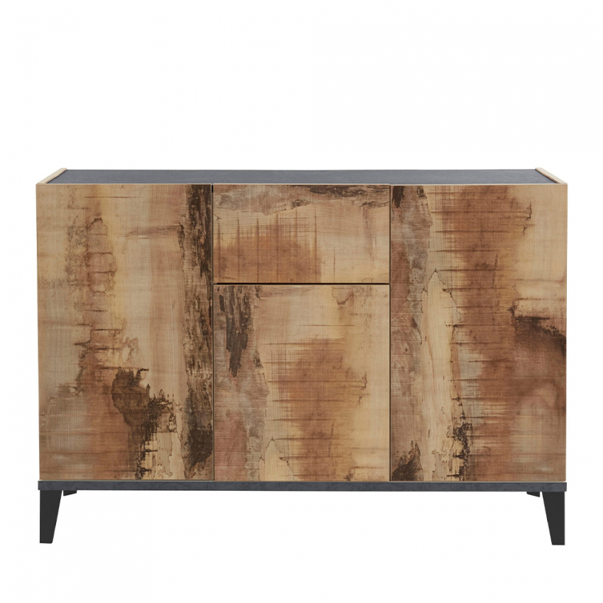 Rachel Report credenza madia 120x40cm ingresso soggiorno 3 ante cassetto