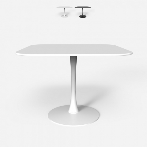 Tavolo quadrato design stile Goblet bar cucina sala da pranzo Lillium 80 Promozione