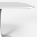 Tavolo quadrato stile Goblet bordi arrotondati sala da pranzo cucina bar Lillium 100 Scelta