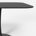 Tavolo quadrato stile Goblet bordi arrotondati sala da pranzo cucina bar Lillium 100 Saldi