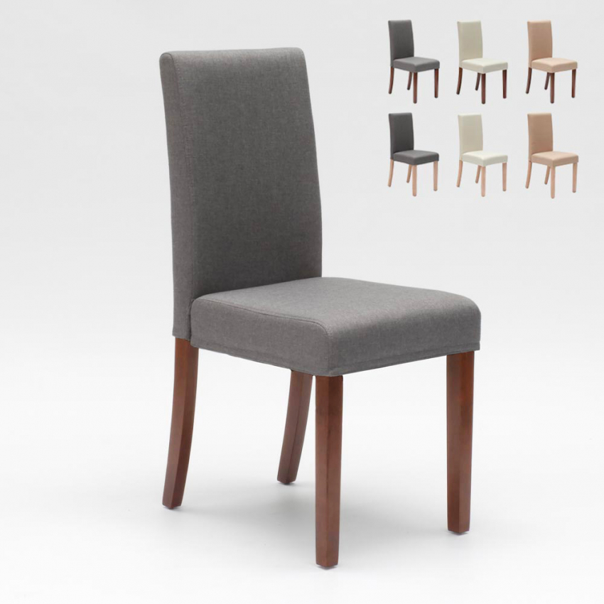 Sedia imbottita con fodera stile henriksdal in legno ristorante Comfort Luxury Sedia imbottita con fodera stile henriksdal in legno ristorante Comfort Luxury