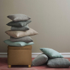Pouf contenitore portaoggetti cuscini coperte in tessuto Coffree trapuntato Scelta