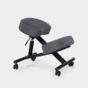 Sedia ergonomica posturale sgabello svedese tessuto Balancesteel Lux Caratteristiche