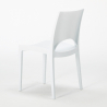Set tavolino 90x90cm Horeca 4 sedie impilabile bar ristorante Prince 