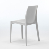 Set tavolino Horeca 90x90cm 4 sedie impilabile ristorante bar cucina Jasper 