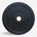 2 x 10 kg dischi gomma pesi cross training bilanciere olimpico Bumper HD Dot Offerta
