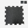 Mattonella 1x1m a incastro modulare pavimento gommato insonorizzante Puzzle HD Dot