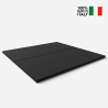 Pavimento gommato antiurto mattonella protettiva palestra 1x1m Fit Square Catalogo