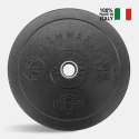 2 x dischi 20 kg olimpionici bilanciere cross training gomma Bumper HD Italy Vendita
