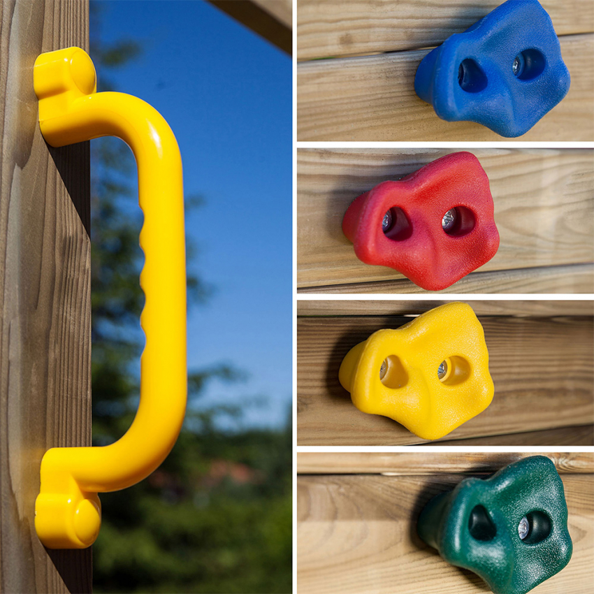 Activer parco giochi da giardino in legno bambini scivolo altalena  arrampicata