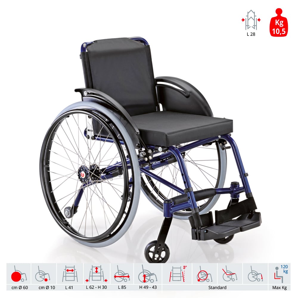 sedie a rotelle carrozzina disabili anziani WINNER SURACE