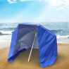 Ombrellone mare portatile moto leggero alluminio spiaggia tenda 200 cm Piuma Prezzo