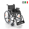 Sedia a rotelle leggera pieghevole 13kg anziani disabili S13 Surace Vendita
