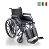Sedia a rotelle anziani disabili pieghevole poggiagambe 500 XL Surace Vendita