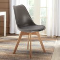 stock 20 sedie con cuscino design scandinavo Goblet nordica per bar e ristoranti Vendita