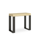 Consolle tavolo da pranzo design allungabile 90x40-300cm legno Tecno Nature Vendita