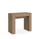 Consolle design allungabile 90x42-302cm tavolo da pranzo legno Modem Oak Offerta