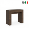 Consolle legno allungabile 90x42-302cm tavolo sala da pranzo Modem Noix Vendita