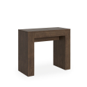 Consolle legno allungabile 90x42-302cm tavolo sala da pranzo Modem Noix Offerta