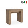 Consolle design allungabile 90x42-302cm tavolo da pranzo legno Modem Oak Vendita
