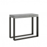 Consolle tavolo allungabile 90x40-300cm grigio moderno Elettra Concrete Offerta