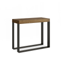 Consolle tavolo sala da pranzo allungabile 90x40-300cm legno Elettra Fir Offerta