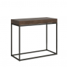 Consolle design moderno allungabile 90x40-300cm tavolo legno Nordica Noix Offerta