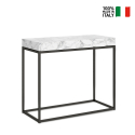 Consolle design allungabile marmo 90x40-300cm tavolo design Nordica Marble Vendita