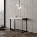 Consolle design allungabile marmo 90x40-300cm tavolo design Nordica Marble Promozione