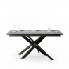 Tavolo da pranzo allungabile 90x160-220cm design moderno bianco Ganty Long Offerta