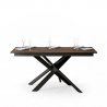 Tavolo da pranzo design allungabile 90x160-220cm moderno legno Ganty Long Wood Offerta