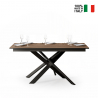 Tavolo da pranzo 90x160-220cm moderno allungabile legno Ganty Long Oak Vendita