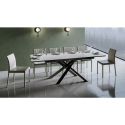 Tavolo allungabile bianco 90x160-220cm cucina sala da pranzo Ganty Long White Saldi