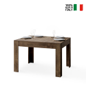 Tavolo da pranzo design allungabile 90x120-180cm legno moderno Bibi Wood Vendita