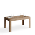 Tavolo da pranzo 90x160-220cm moderno allungabile legno Bibi Long Oak Offerta