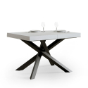 Tavolo da pranzo allungabile 90x130-234cm design moderno bianco Volantis Offerta