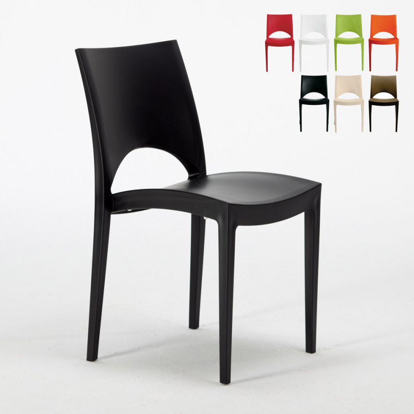 Sedie Paris Grand Soleil per Cucina Casa Bar Polipropilene Impilabile Sedie Paris Grand Soleil per Cucina Casa Bar Polipropilene Impilabile