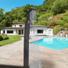 Doccia esterna solare piscina giardino 30 litri soffione lavapiedi Lea Caratteristiche