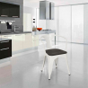 20 sedie design metallo legno industriale stile Tolix bar cucina Steel Wood Arm