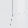 Mobile porta TV bianco lucido parete soggiorno moderno 200x43cm Hatt Caratteristiche