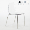 Sedie bar cucina gambe acciaio impilabile Lollipop Grand Soleil Modello