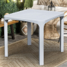 14 Tavoli Grand Soleil Olè bar Polyrattan quadrati 80x80 offerta stock Sconti