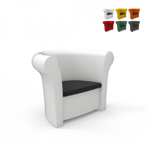 Poltrona salotto esterno design moderno giardino terrazza Kalla Slide Promozione