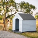 Cuccia casetta per cani di taglia media grande in plastica giardino Bobby Vendita
