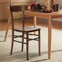 Sedia in legno classica rustica per sala da pranzo cucina bar ristorante Milano Vendita