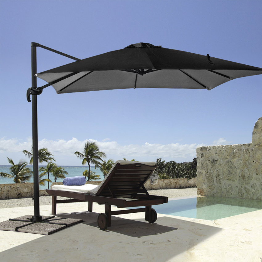 Supporto universale per ombrellone da spiaggia o terra con ancoraggio a terra per palo parasole 