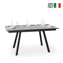 Tavolo da pranzo cucina allungabile 90x160-220cm bianco design Mirhi Long Vendita